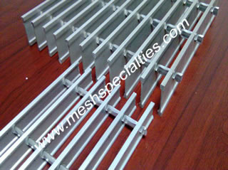 Swaged Aluminum Grating