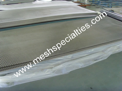 Flattened Expanded Metal