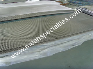 Flattened Expanded Metal